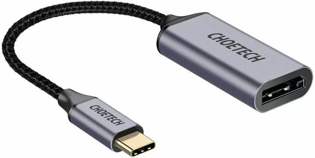 CHOETECH HUB-H11 USB C to DisplayPort Adapter - 4K 60Hz - USB C to DP Adapter