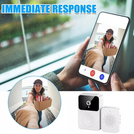 BDI Smart Wireless WiFi Video Doorbell Camera with Indoor Chime Night Vision