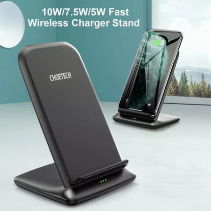 Choetech T555-S Fast Wireless Charger Stand Charging Holder